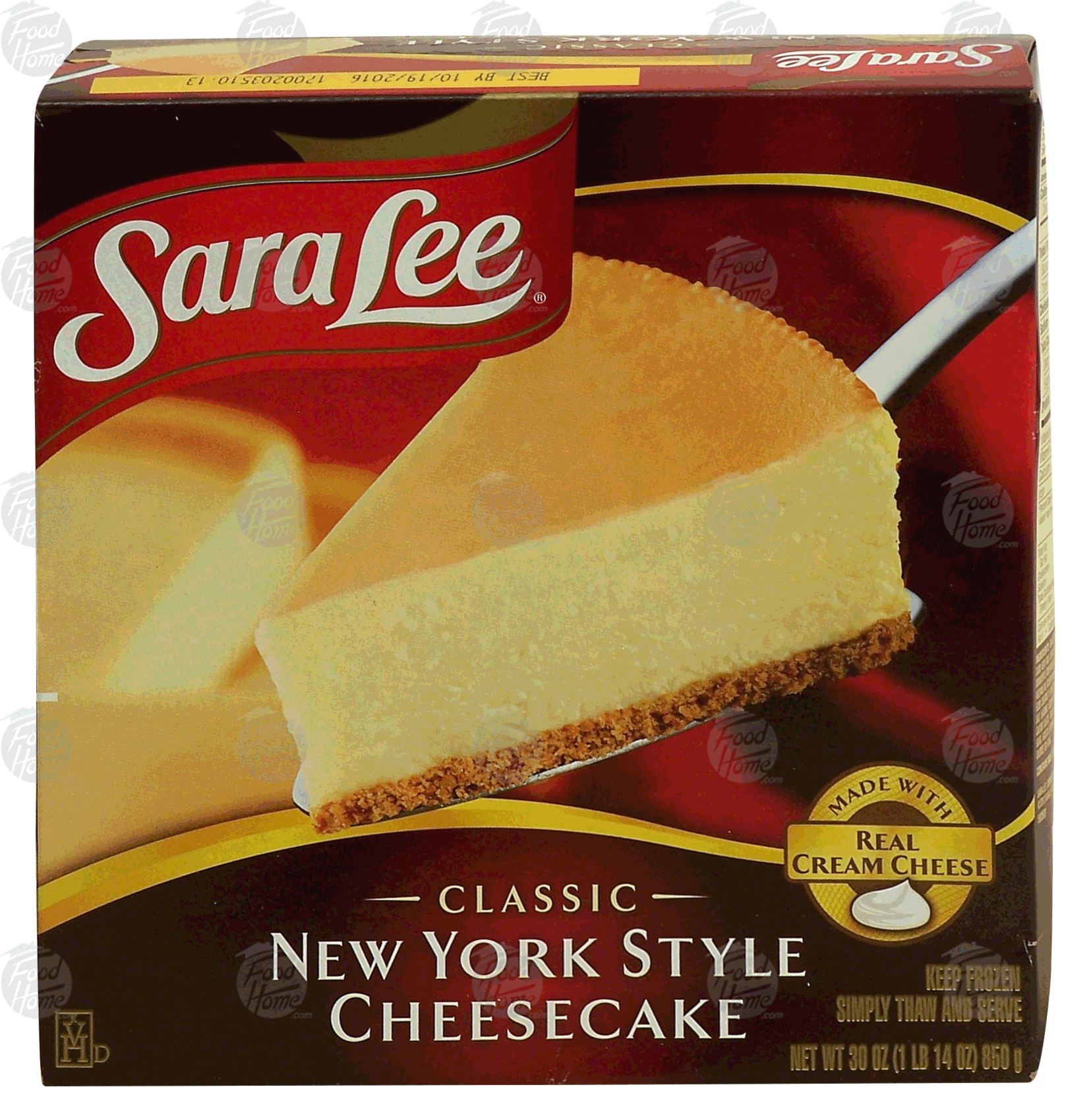 Sara Lee  classic new york style cheesecake Full-Size Picture